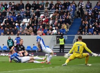 Баерн испорача ,,петарда,, кај Дармштад, Мајнц славеше над Бохум