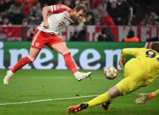 (ВИДЕО) Два гола на Кејн во победата на Баерн над Лацио за четвртфинале