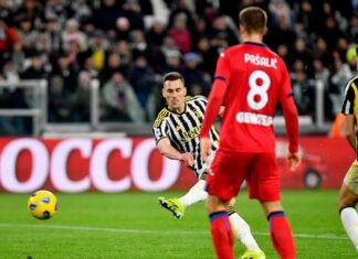 Јувентус не успеа да ја совлада Аталанта ви дуелот со четири гола