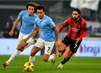 Милан минимално го победи Лацио во Рим