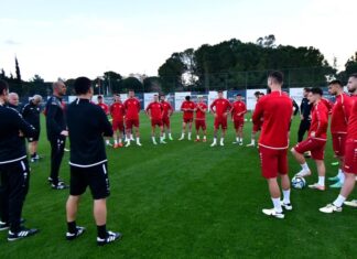 Благоја Милевски на контролите со нови тактики и нови позиции за одредени фудбалери