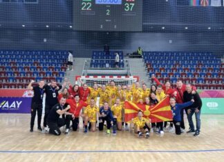 Македонија избори пласман на Европско првенство (ВИДЕО+ФОТО)