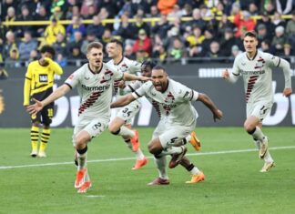 Леверкузен повторно се спаси од пораз со гол во 98-та минута