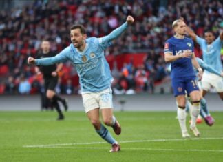 Манчестер Сити е првиот патник во финалето на ФА Купот