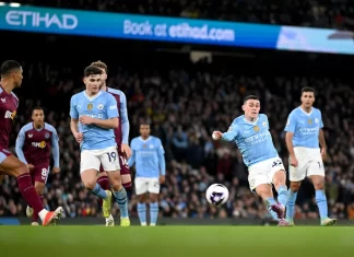 Манчестер Сити обезбеди важна победа над Астон Вила