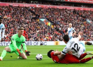 Шокантен пораз на „Енфилд“, Ливерпул загуби од Кристал Палас