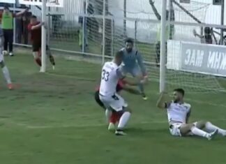 Вардар оштетен за пенал против Струга ТЛ (ВИДЕО) !!!