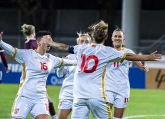 Македонските фудбалерки подобри од Црногорките (ВОДЕО)