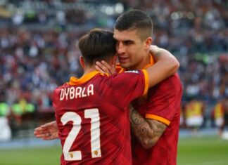 Рома се радува на победа во римското дерби против Лацио