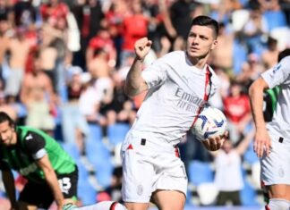 Реми на Милан на голеадата во Реџо Емилија