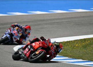 Франческо Бањаја пред Марк Маркез на шпанското Гранд-при