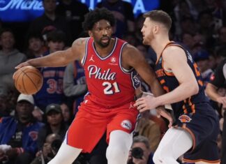 50 поени на Ембид за победа на Филаделфија