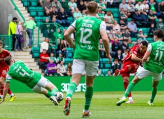 Нов гол на Бојан Миовски во дресот на Абердин