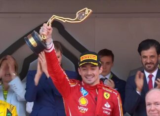 Леклер се радува на свој терен во Монако за голема победа на Ферари