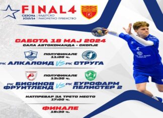 Во Автокоманда, завршница на кадетското првенство за ракометари