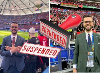 „SUSPENDED“ – УЕФА нема милос, Суспендиран косовскиот новинар „провокатор“