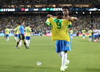 17-годишниот Ендрик му донесе победа на Бразил (ВИДЕО)