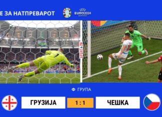 Грузија и Чешка одиграа без победник, но сеуште се со шанси за осминафинале