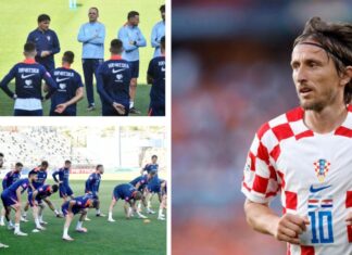 Хрватска без Модриќ утре против Македонија