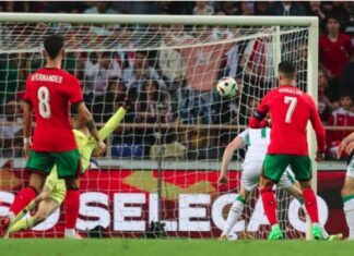 Кристојано Роналдо со два гола се загрева за ЕУРО 2024