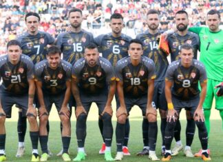 Македонија во темни дресови против Лихтенштајн, во знак на почит кон жртвите во Кочани