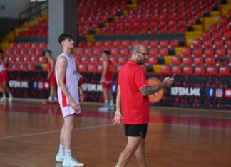 Андреевски го скрати списокот на јуниорите за настап на Евробаскетот во Скопје