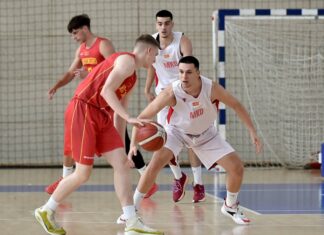 Црногорците повторно ги победија македонските младинци (ГАЛЕРИЈА)