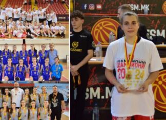 Вардарки се најдобрите кадетки во Македонија