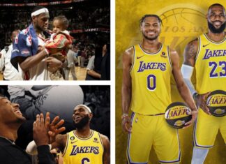 И тоа се случи во НБА, таткото и синот Џејмс ќе играат заедно