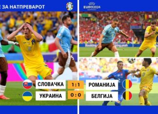 Украина извиси, Романија, Белгија и Словачка се осминафиналисти