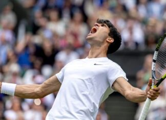 Алкараз ја одбрани титулата на Вимблдон (ВИДЕО)