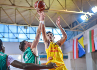 Македонските јуниори со победа го почнаа Евробаскетот во Скопје (ГАЛЕРИЈА+ВИДЕО)