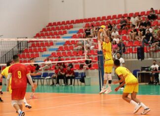 Познат распоредот на младите македонски одбојкари на Балканското првенство