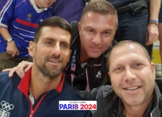 Начевски и Николов во друштво на Ѓоковиќ, а денеска на дербито Хрватска – Словенија