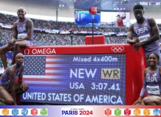 Падна првиот Светски рекорд во атлетика на ОИ во Париз (ВИДЕО)