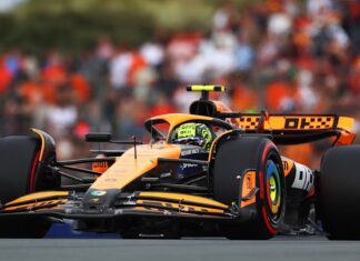 Норис пред домашниот миленик Верстапен на стартот на холандското Град-при (ВИДЕО)