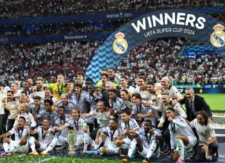 Реал Мадрид шести пат го освои УЕФА Супер купот