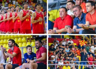 Мицковски и Ристовски уживаа во големата победа на Македонија над Бугарија (ГАЛЕРИЈА)