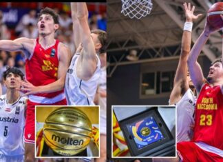 Јаничиќ е МВП, а заедно со Луканоски во најдобрата петорка на ЕП во Скопје (ГАЛЕРИЈА)