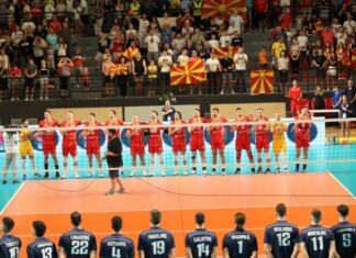 Македонските одбојкари започнуваат со настап во Европската Европска лига