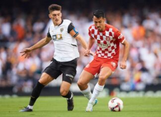 Димитриевски со Валенсија се радуваше против Џирона на Миовски (ВИДЕО)