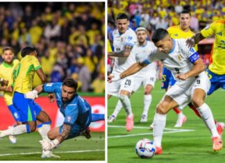 Бразил до полн плен, само бод за Уругвај и Колумбија (ВИДЕО)