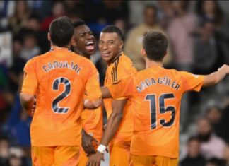 Винициус и Мбапе му донесоа победа ба Реал на гостувањето кај Сосиедад (ВИДЕО)