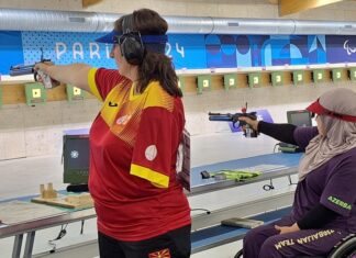 Наковска Бикова осма во финалето на 10м. со пиштол