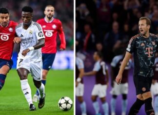 Реал Мадрид и Баерн Минхен без бодови на гостувањата со Лил и Астон Вила (ВИДЕО)