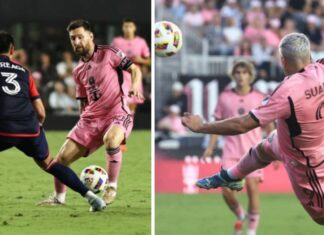 Меси со три и Суарез со два гола за рекордна победа на Интер (ВИДЕО)