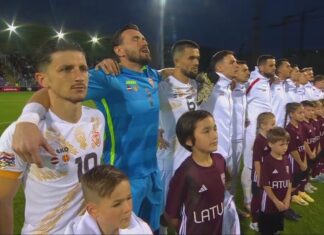 Милевски ги одбра 11-мината за стартот на дуелот со Ерменија