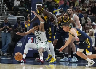 Бостон ја загуби „драмата“ со Индијана по продолженија (ВИДЕО)