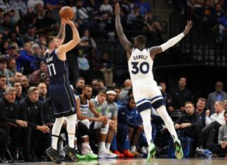 Дончиќ со две тројки му донесе победа на Далас против Минесота (ВИДЕО)