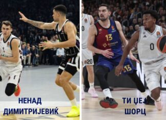 Димитријевиќ и Шорц со своите екипи славеа над Партизан и Барселона